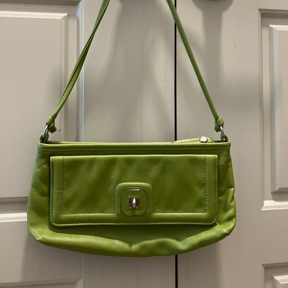 Longchamp soft leather shoulder bag crossbody bag